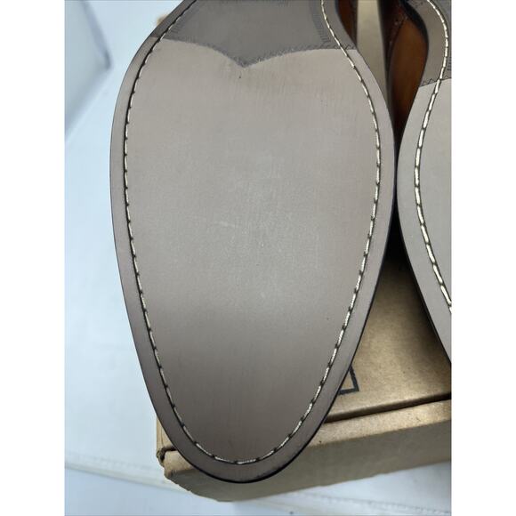 Johnston & Murphy Stockton Plain Toe Shoes US 10 M Brown Dress Lace-Up Shoe NEW main image 5